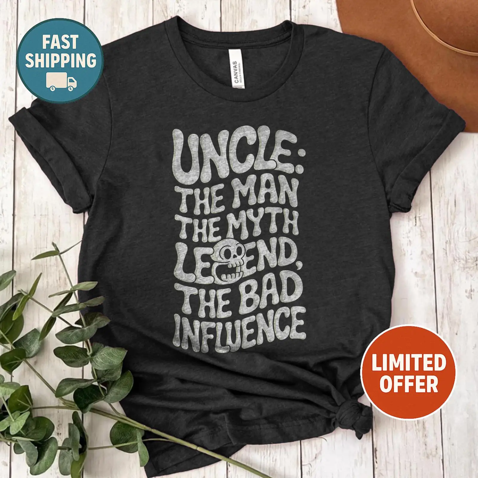 Vintage Fashion Influencer - Uncle The Man Myth Legend Bad