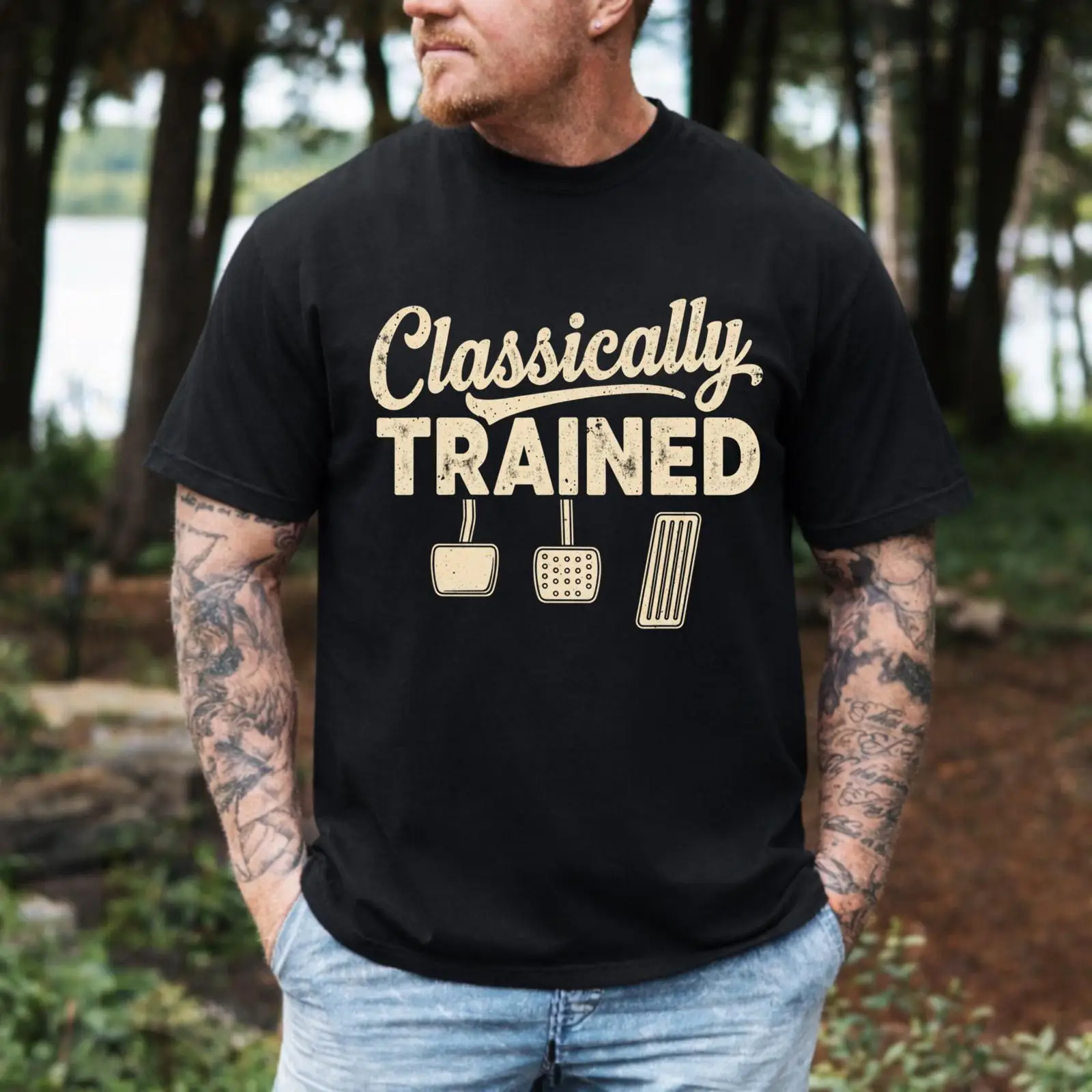 Vintage Fashion Enthusiasts - Classically Trained Car T Shirt Funny
