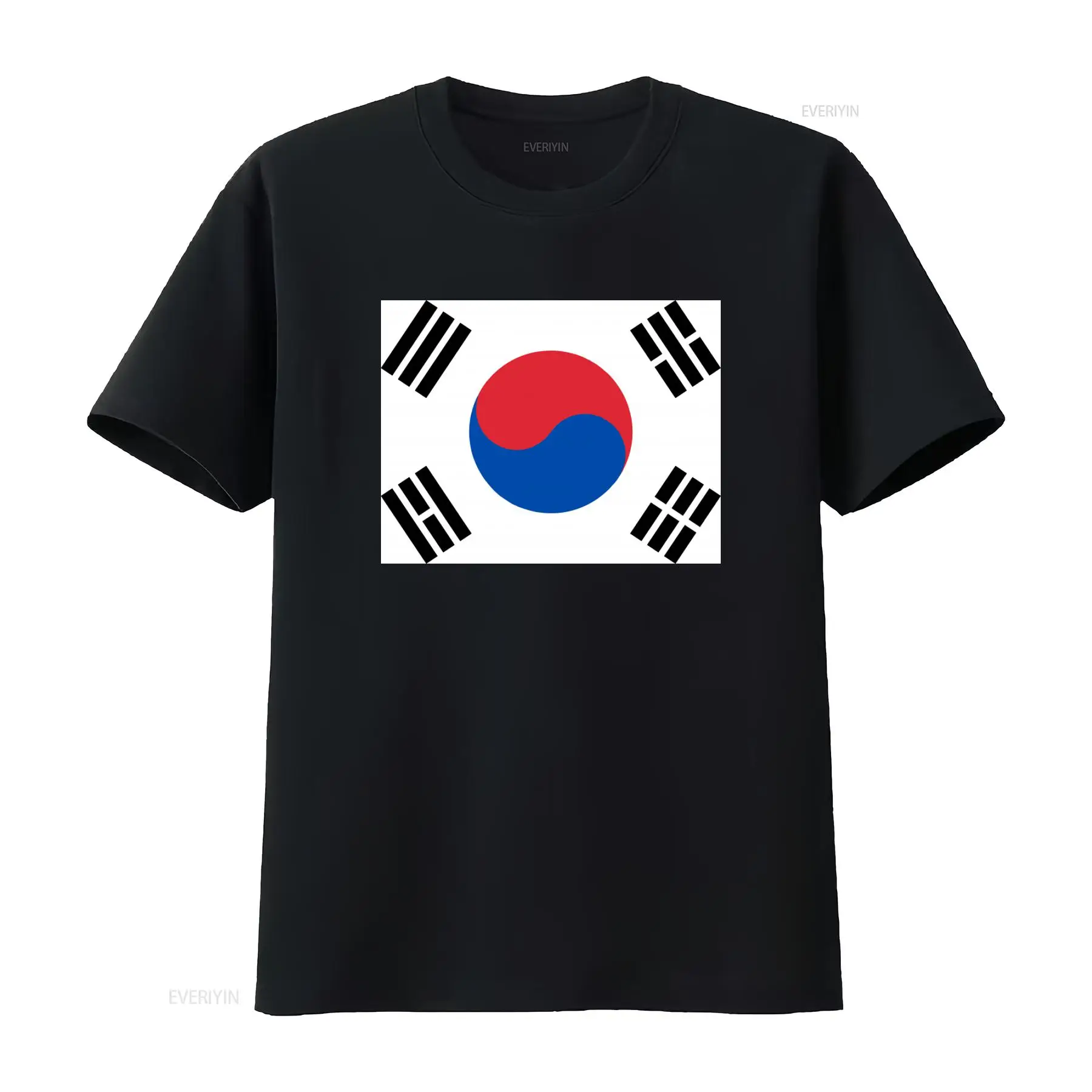 Vintage Fashion Enthusiasts - Vintage South Korea Flag Design T