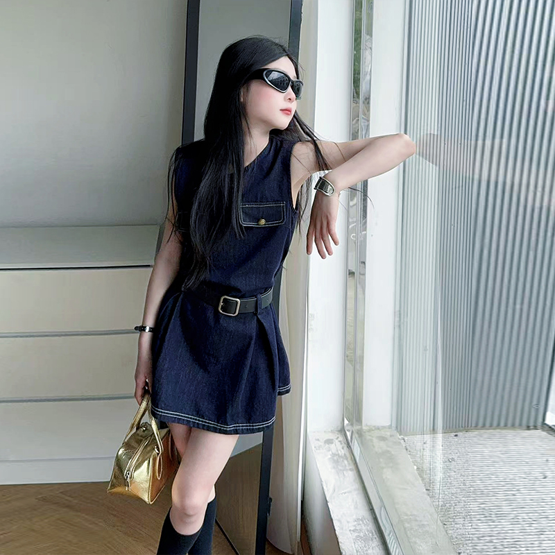 Stylish Kids Fashion Denim Bod - Vintage Fashion Girl ulasan dan harga