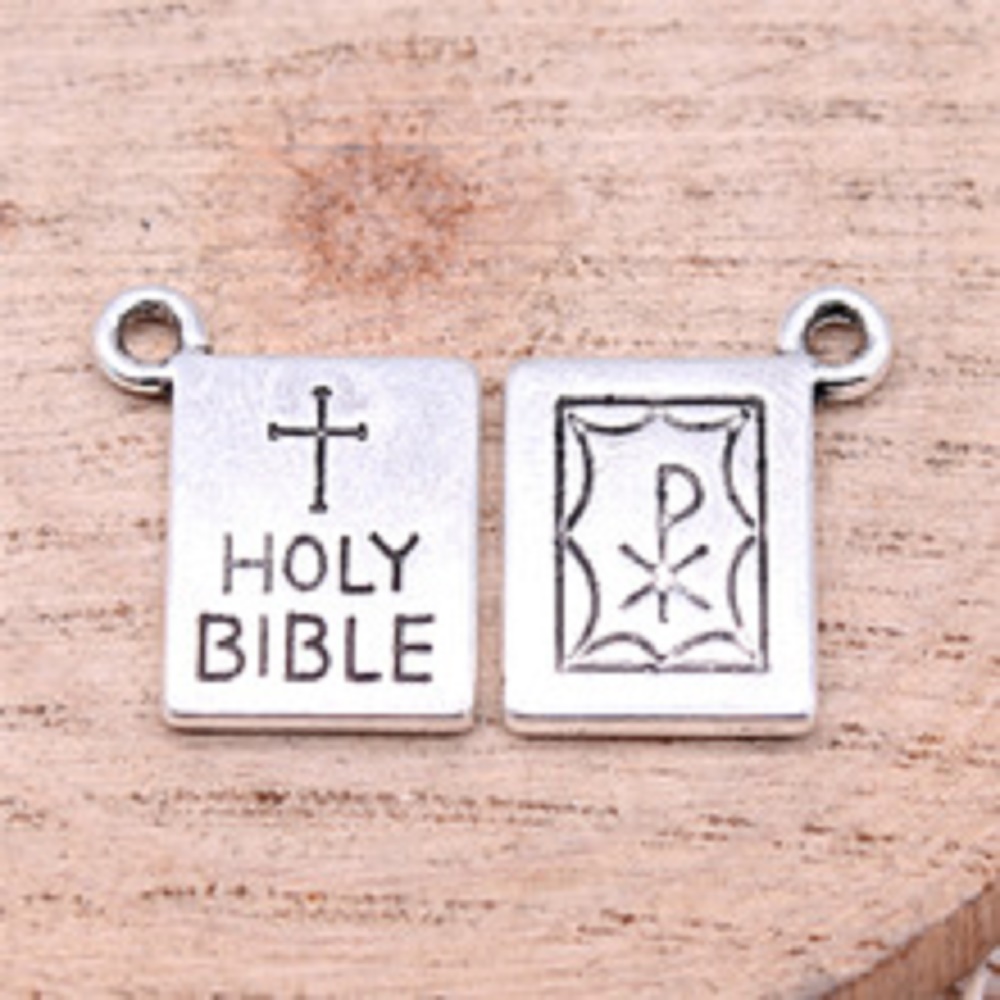 10Pcs/Lot Charms Book Holy Bib - Vintage Fashion Coloring Book ulasan dan harga