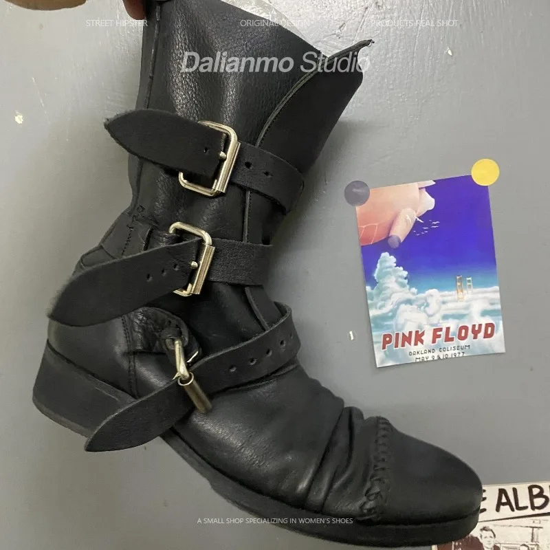 Fashion Men's Genuine Leather  - Vintage Fashion Style Men ulasan dan harga