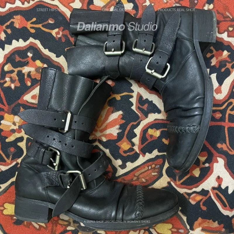 Fashion Men's Genuine Leather  - Vintage Fashion Style Men ulasan dan harga