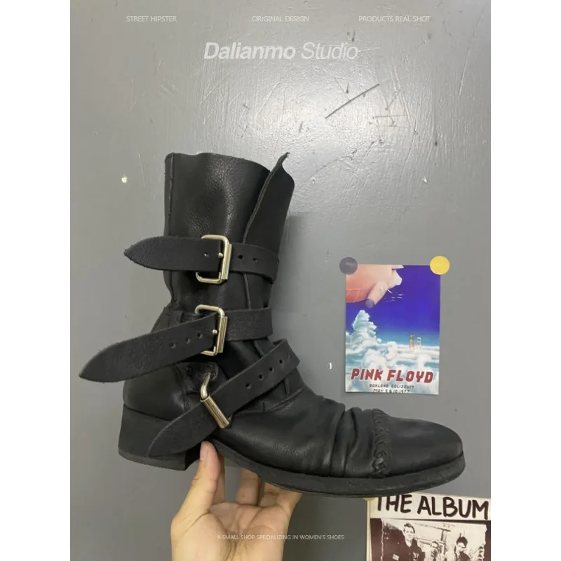 Fashion Men's Genuine Leather  - Vintage Fashion Style Men ulasan dan harga