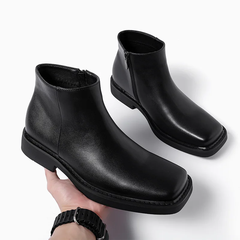 Black New Fashion Men Casual L - Vintage Fashion Style Men ulasan dan harga