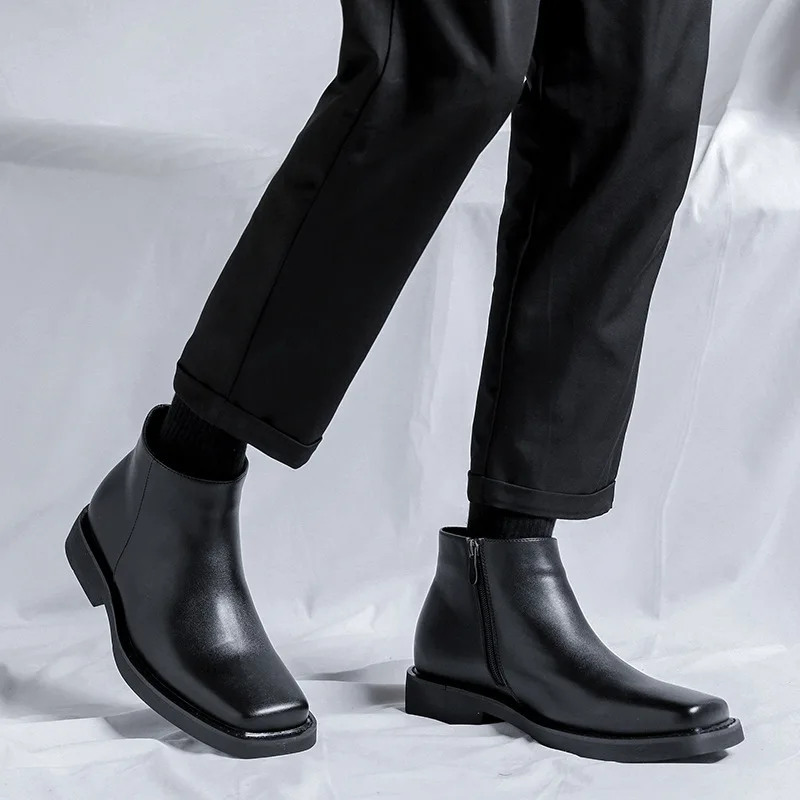 Black New Fashion Men Casual L - Vintage Fashion Style Men ulasan dan harga