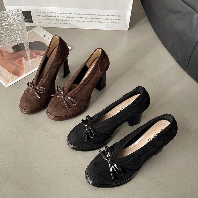 Women's High Heels 2025 Spring - Vintage Fashion Girl ulasan dan harga