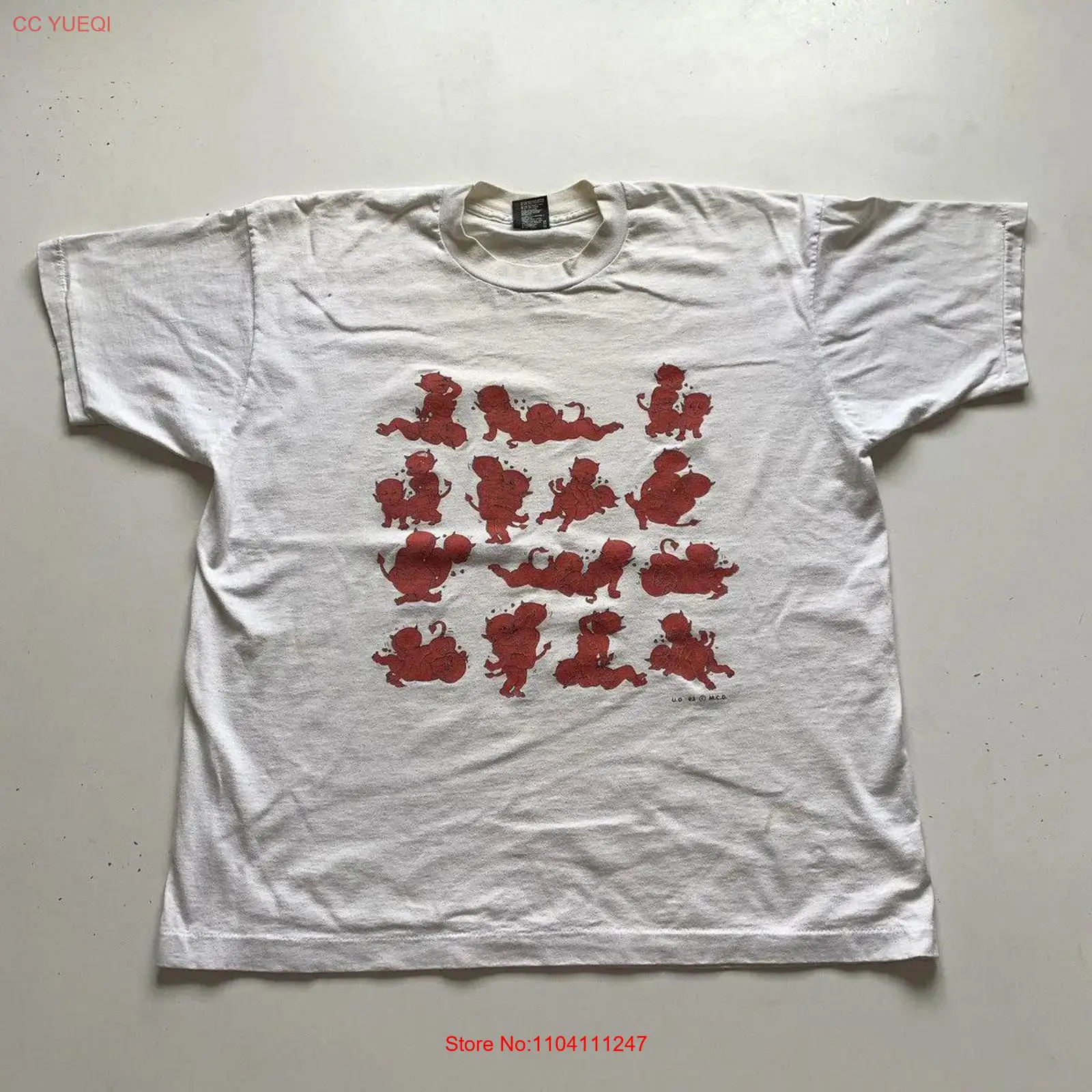 Vintage 1990s Devil Sex Funny  - Vintage Fashion Victim Shirt ulasan dan harga