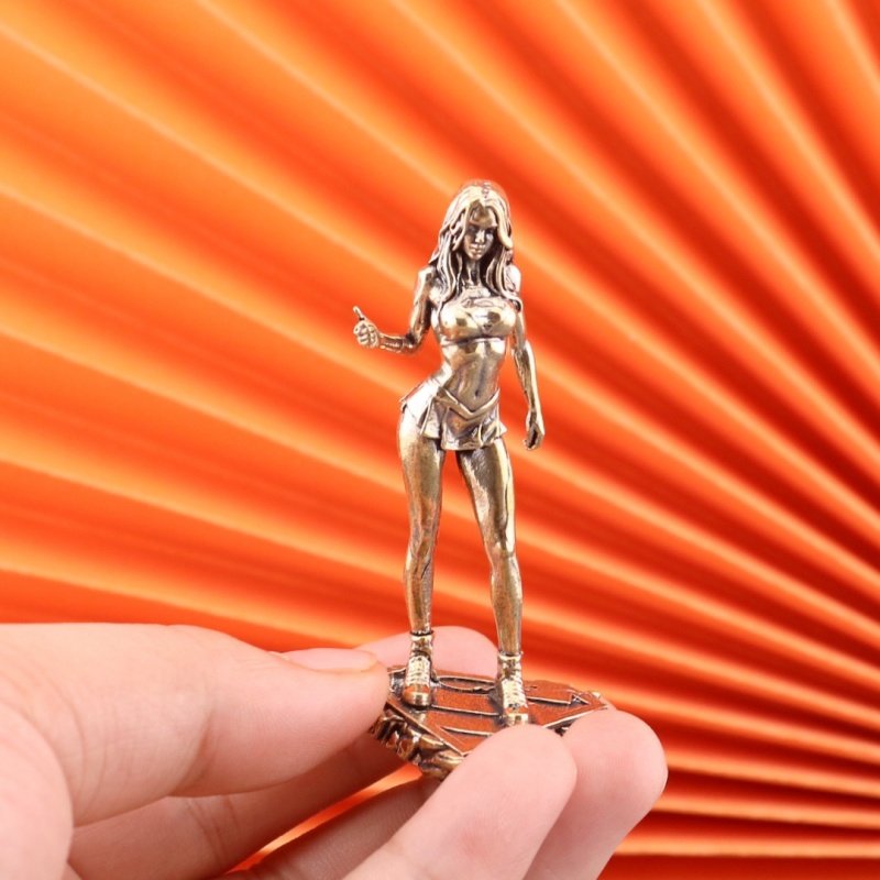 Solid Brass Fashion Model Stat - Vintage Fashion Model ulasan dan harga