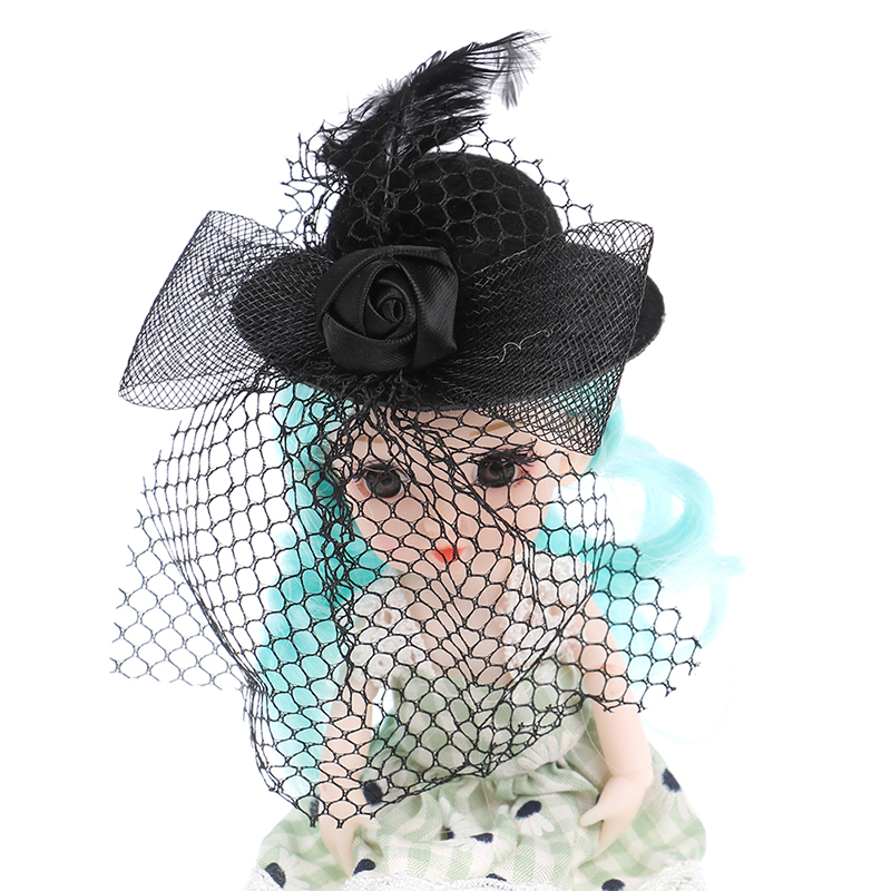 1Pcs 7cm Doll Fashion Lady Bow - Vintage Fashion Model ulasan dan harga