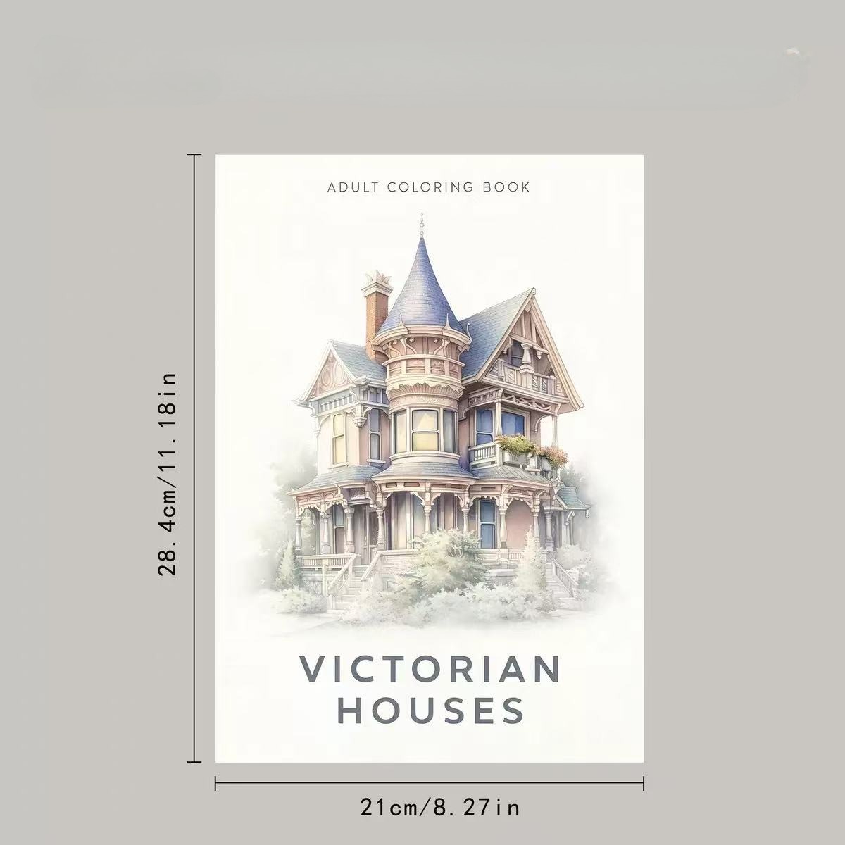 Victorian Houses Adult Colorin - Vintage Fashion Coloring Book ulasan dan harga