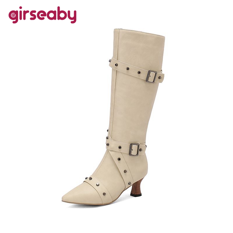 Girseaby Ladies Knee Length Bo - Vintage Fashion Ladies ulasan dan harga