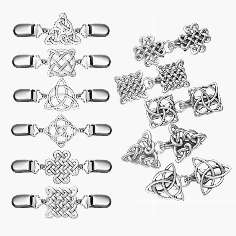 Vintage Sweater Clips Celtic K - Vintage Fashion Postcards ulasan dan harga