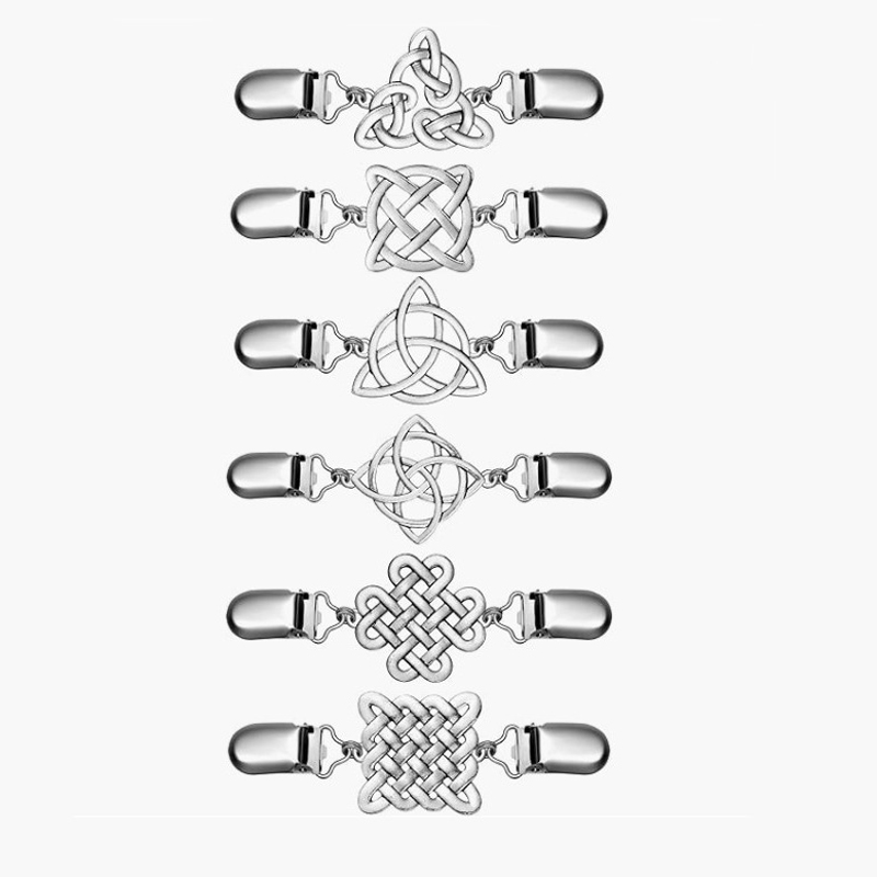 Vintage Sweater Clips Celtic K - Vintage Fashion Postcards ulasan dan harga