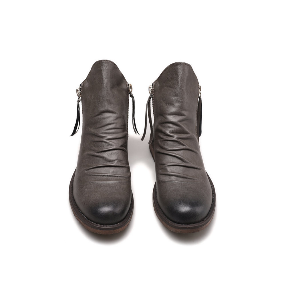 2026 Men's Genuine Leather Vin - Vintage Fashion Style Men ulasan dan harga