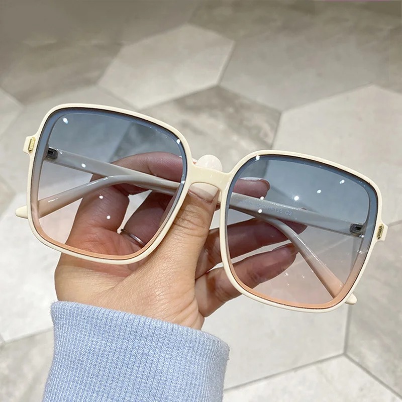 Vintage Oversized Square Sungl - Vintage Fashion Images ulasan dan harga