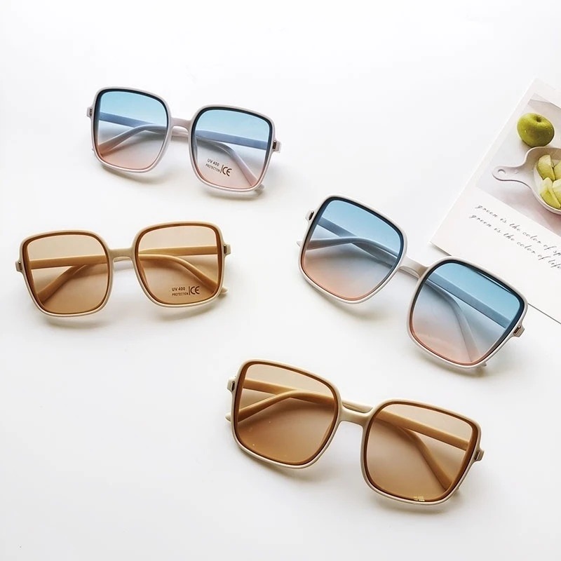 Vintage Oversized Square Sungl - Vintage Fashion Images ulasan dan harga