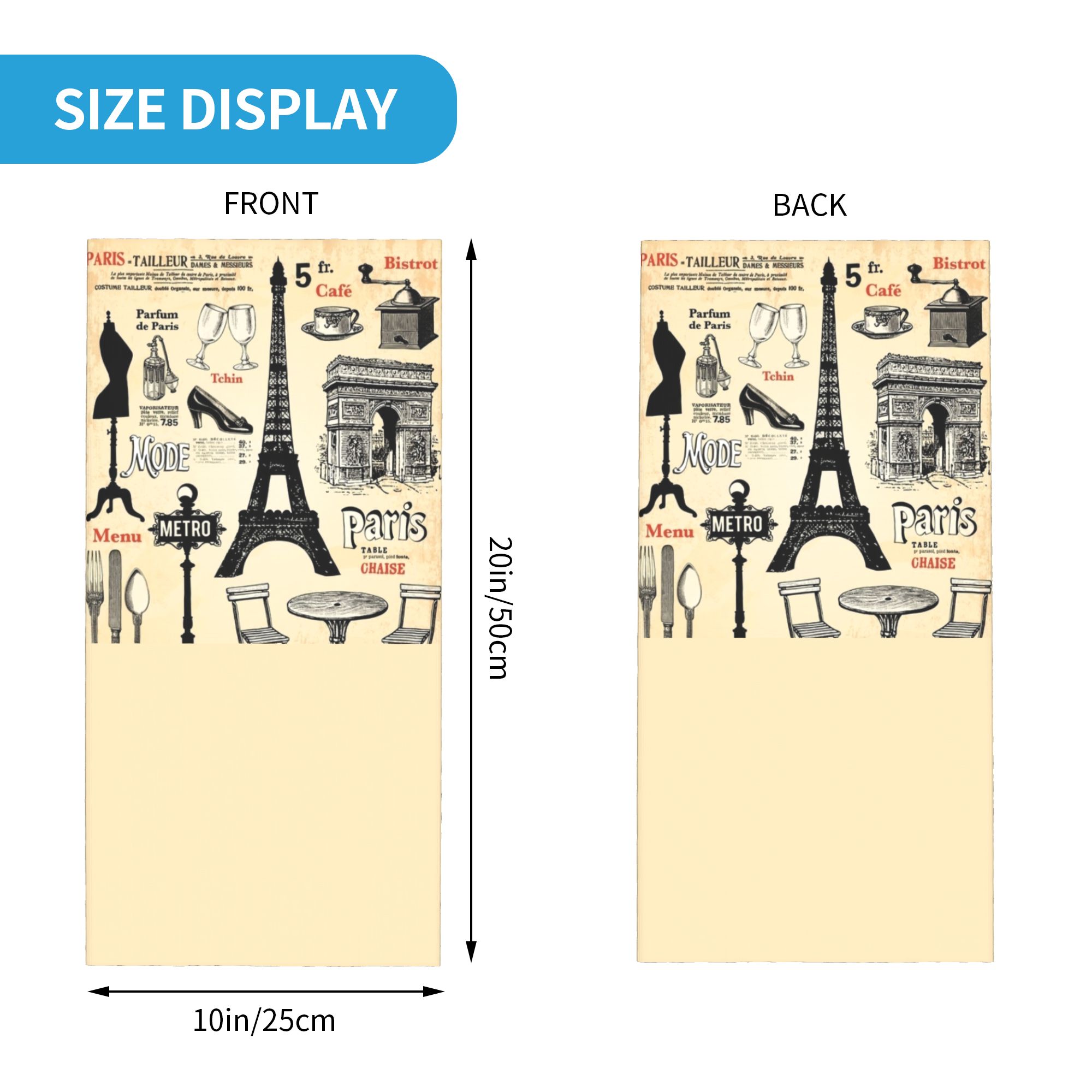 Custom Vintage Paris Eiffel To - Vintage Fashion Paris ulasan dan harga
