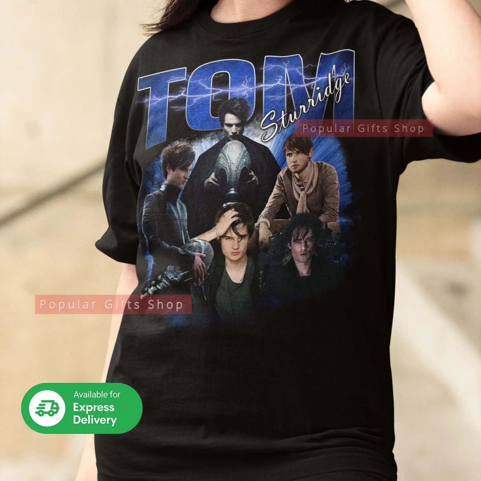 Tom Sturridge Vintage T Shirt  - Vintage Fashion Collage ulasan dan harga
