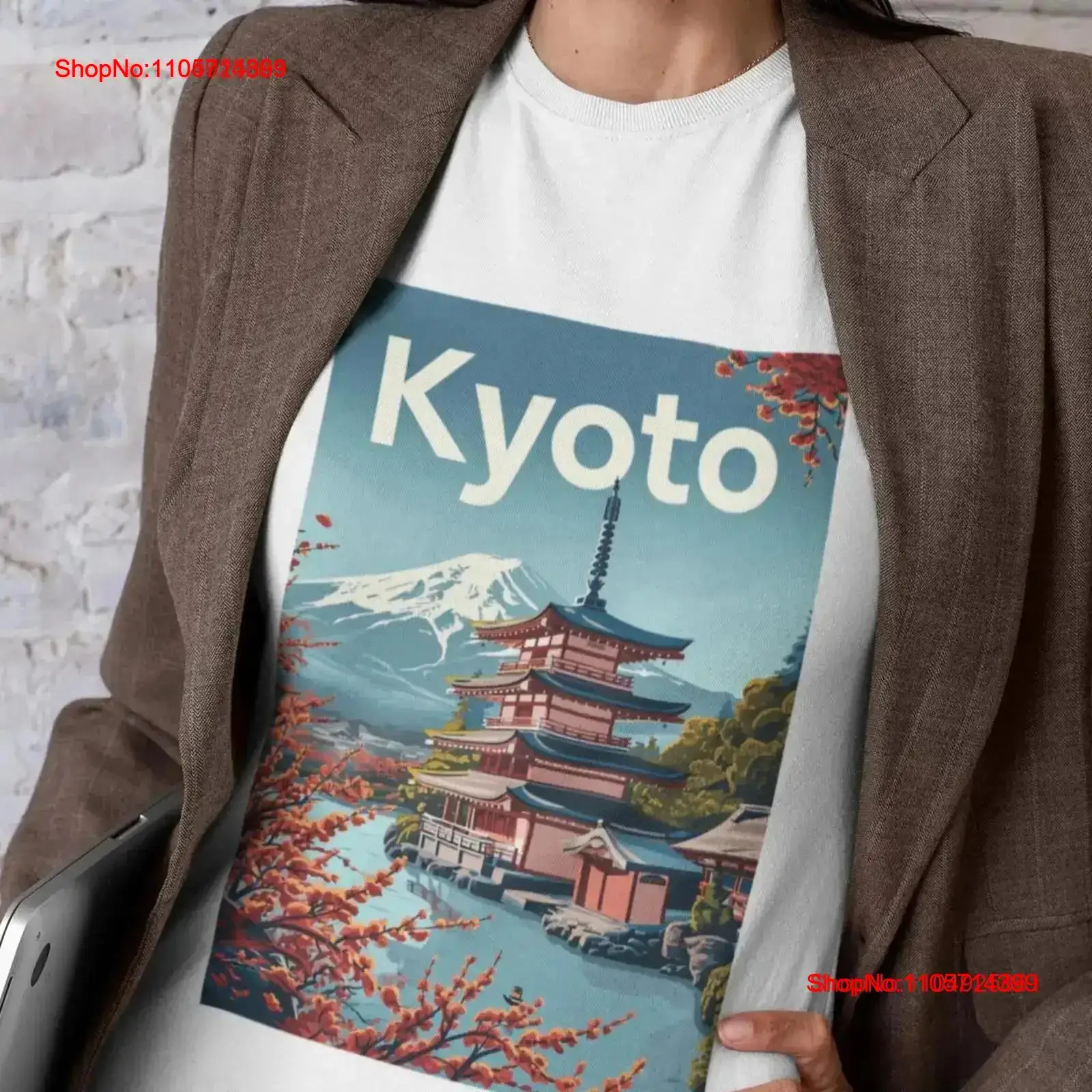 Kyoto T Shirt Vintage Travel P - Vintage Fashion Kyoto ulasan dan harga