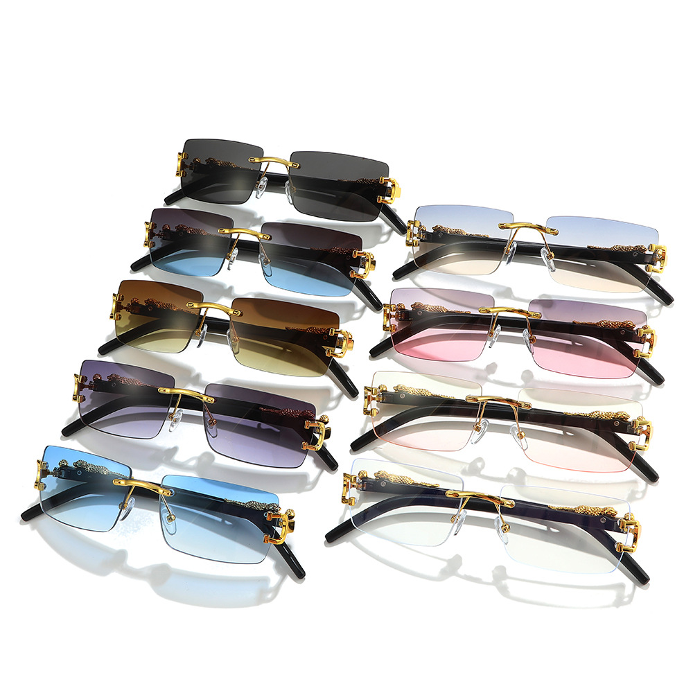 1PCS Fashion Vintage Rimless S - Vintage Fashion Images ulasan dan harga