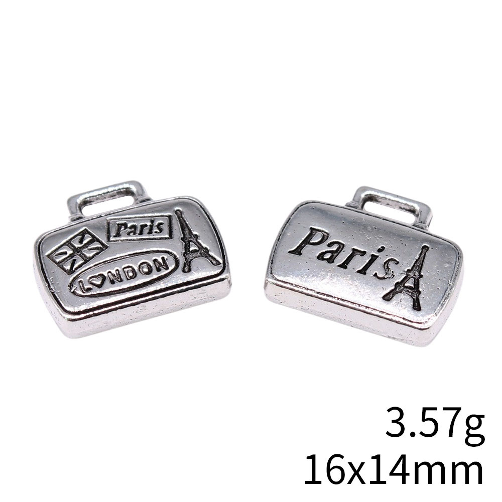 WYSIWYG 5pcs 16x14mm Antique S - Vintage Fashion Paris ulasan dan harga