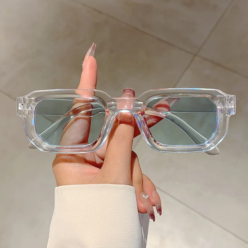 Vintage Rectangle Frame Sungla - Vintage Fashion Images ulasan dan harga