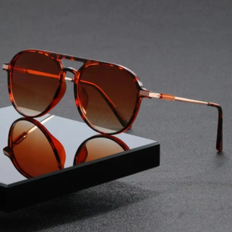 1pcs Vintage Pilot Sunglasses  - Vintage Fashion Images ulasan dan harga