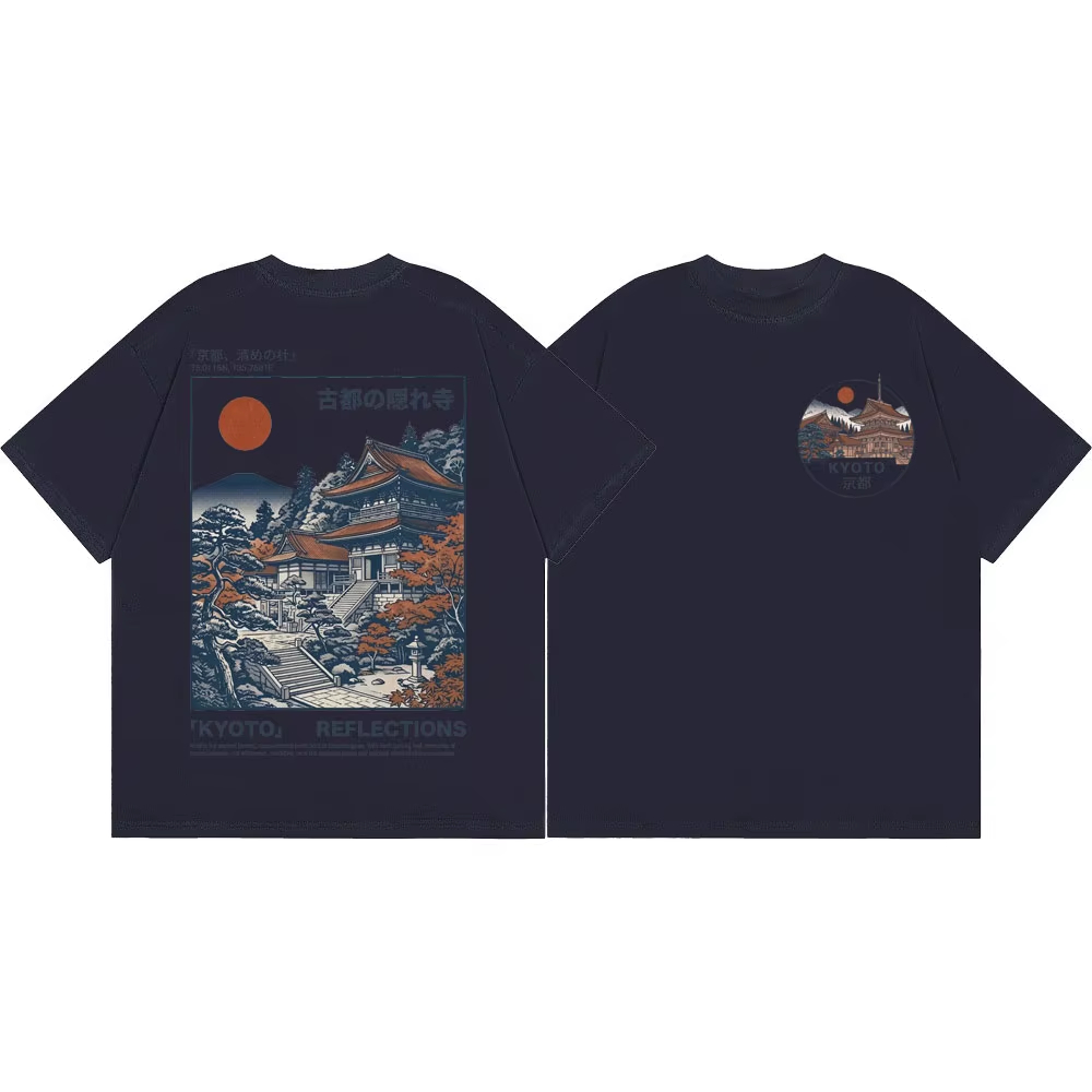 Kyoto Temple Graphic Vintage L - Vintage Fashion Kyoto ulasan dan harga