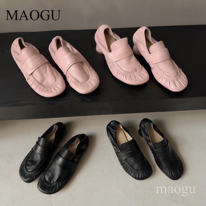 Soft Leather Loafers Women's P - Vintage Fashion Ladies ulasan dan harga