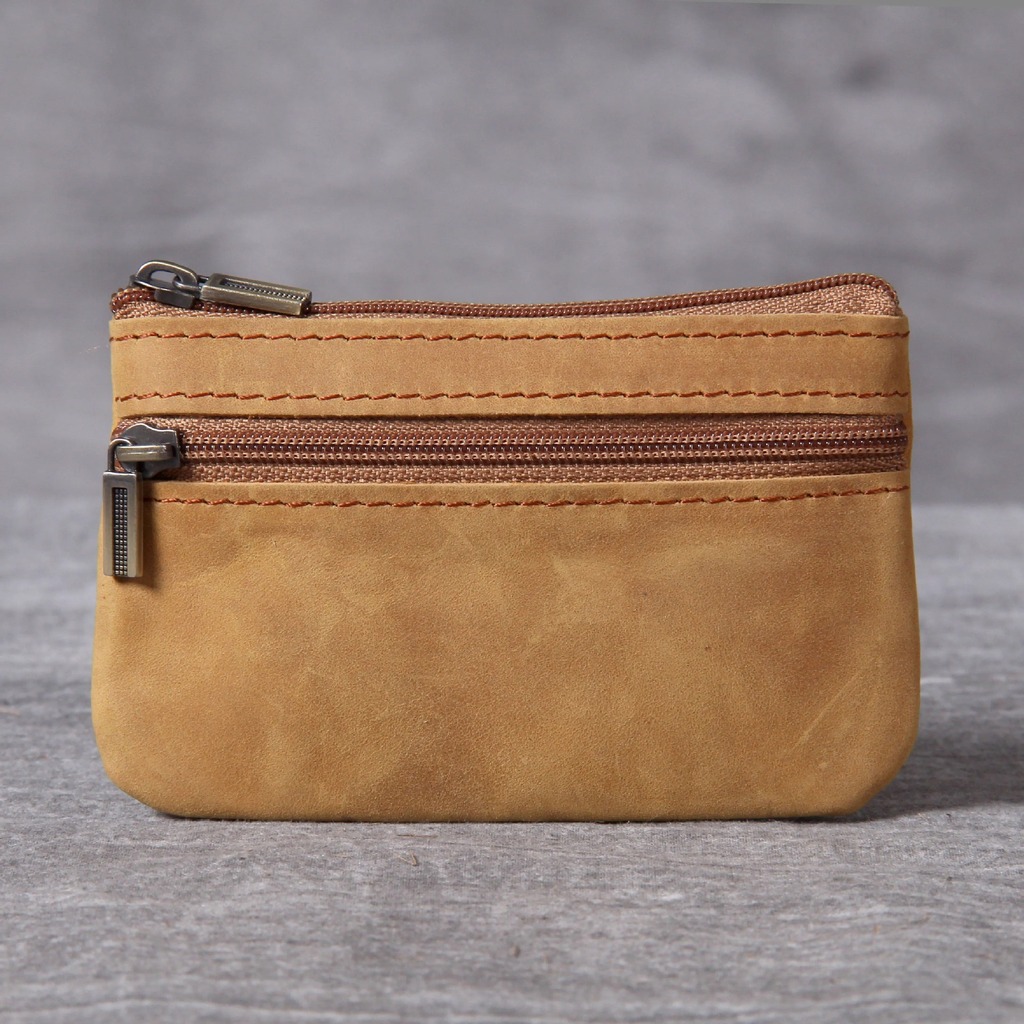Leather Wallet Vintage Coin Pu - Vintage Fashion Postcards ulasan dan harga