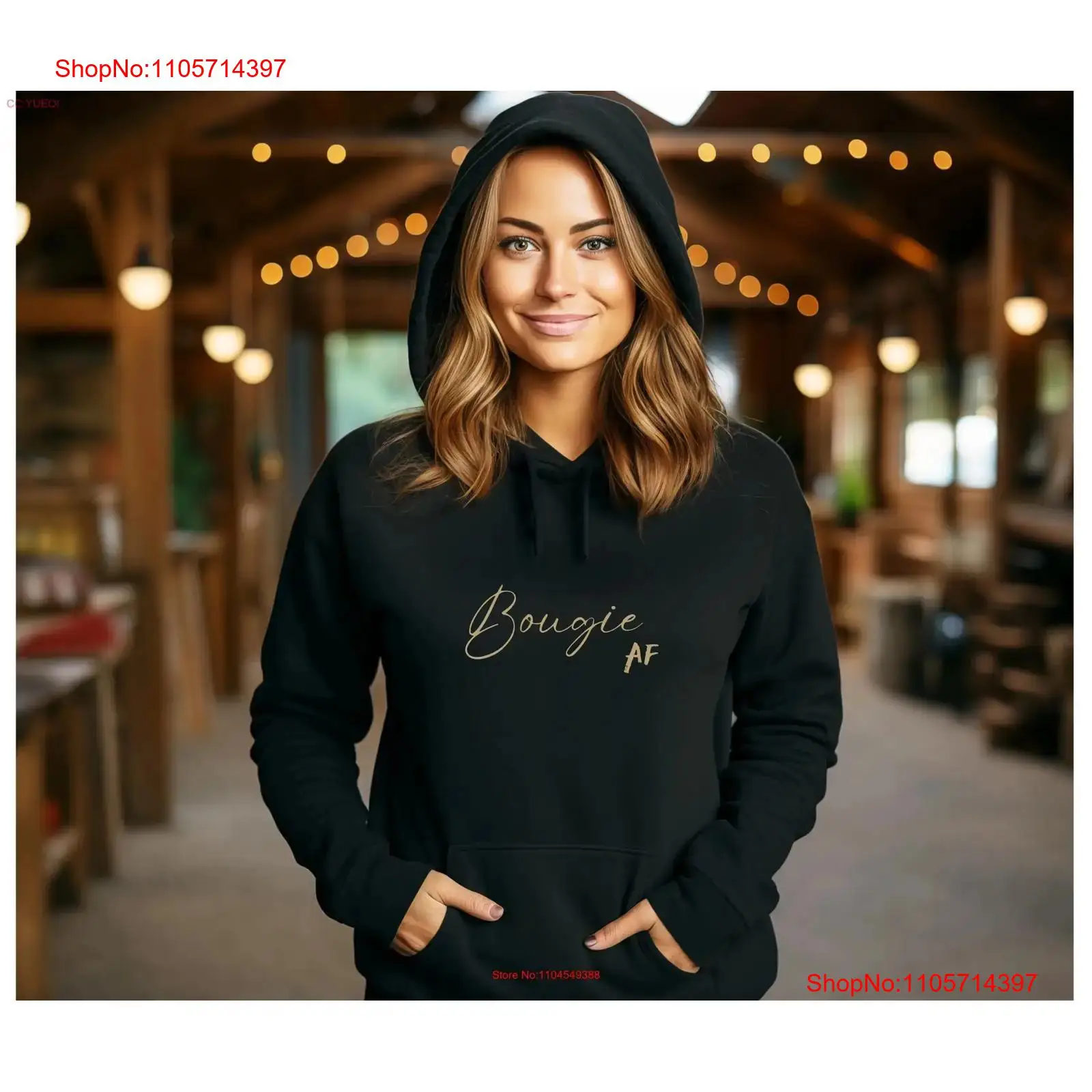 Bougie AF T Shirt Glam Fashion - Vintage Fashion Influencer ulasan dan harga