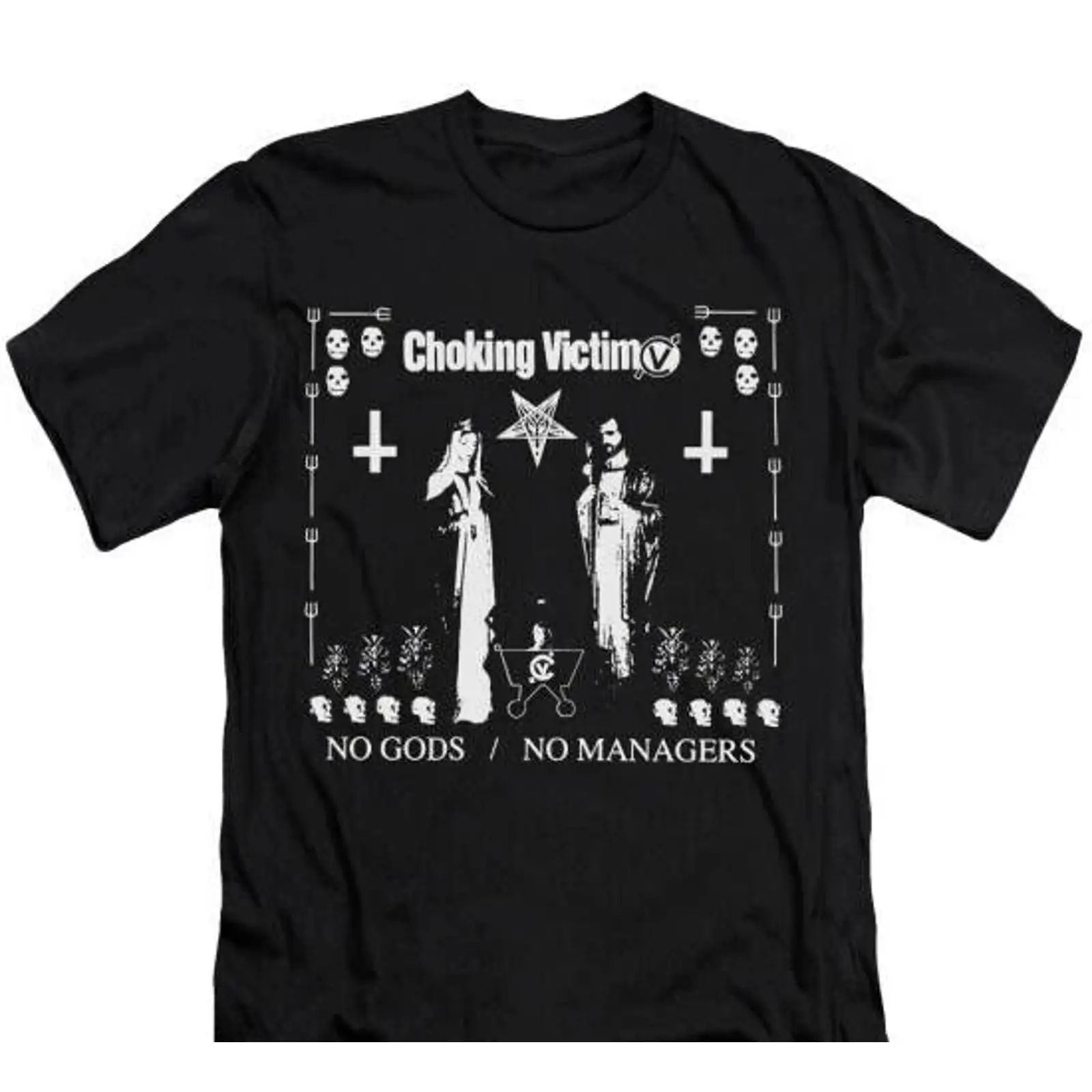 Choking Victim T Shirt Band Me - Vintage Fashion Victim Shirt ulasan dan harga
