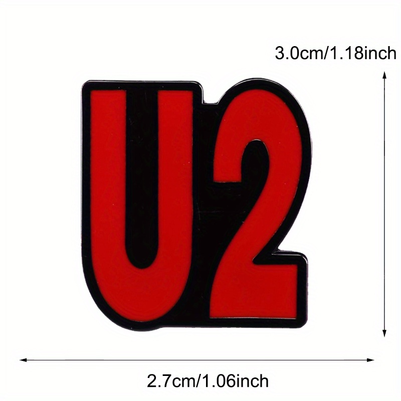 Rock Music Moon U2 Brooch Musi - Vintage Fashion Enthusiasts ulasan dan harga
