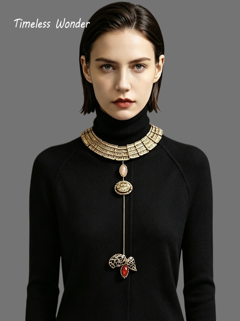Timeless Wonder Fancy Geo Glas - Vintage Fashion Runway ulasan dan harga