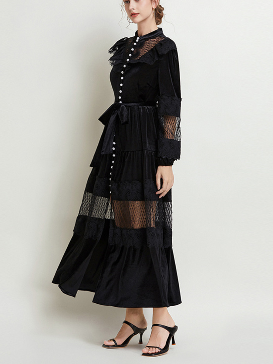 Fashion Runway Autumn Hollow O - Vintage Fashion Runway ulasan dan harga