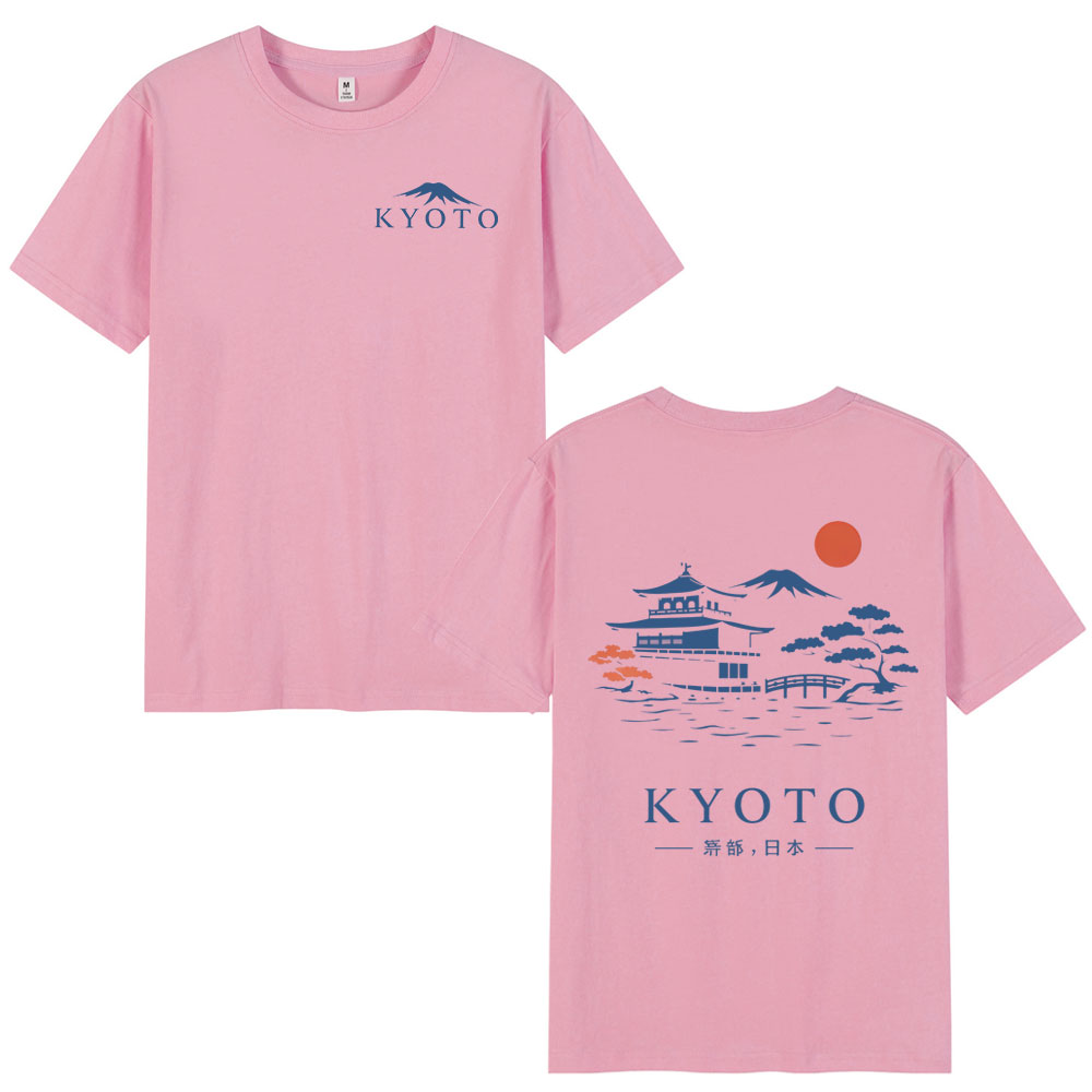 Kyoto Japan Style T Shirts Men - Vintage Fashion Kyoto ulasan dan harga