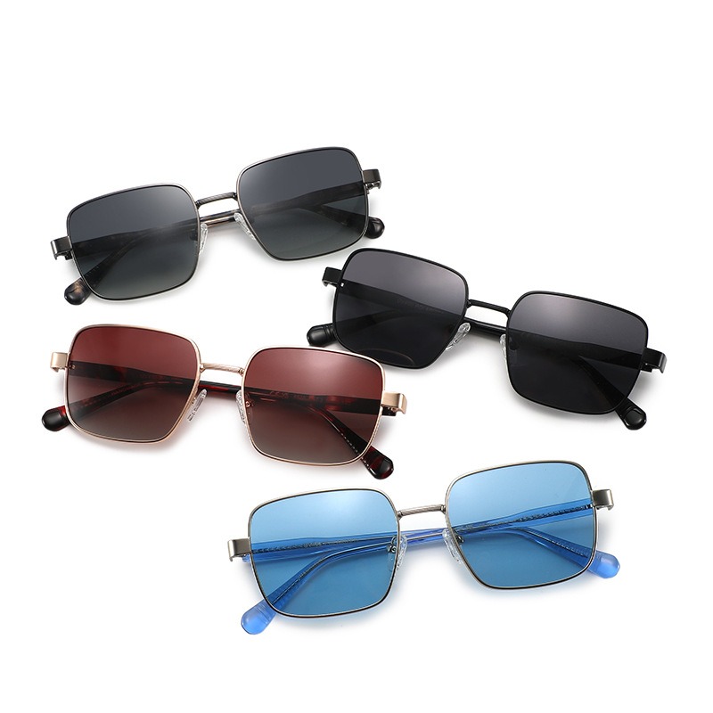 Fashion Square Sunglasses For  - Vintage Fashion Style Men ulasan dan harga