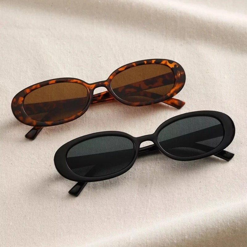 Vintage Oval Sunglasses Women  - Vintage Fashion Images ulasan dan harga