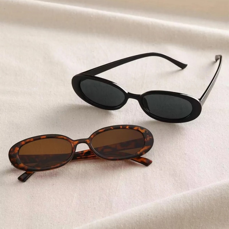 Vintage Oval Sunglasses Women  - Vintage Fashion Images ulasan dan harga