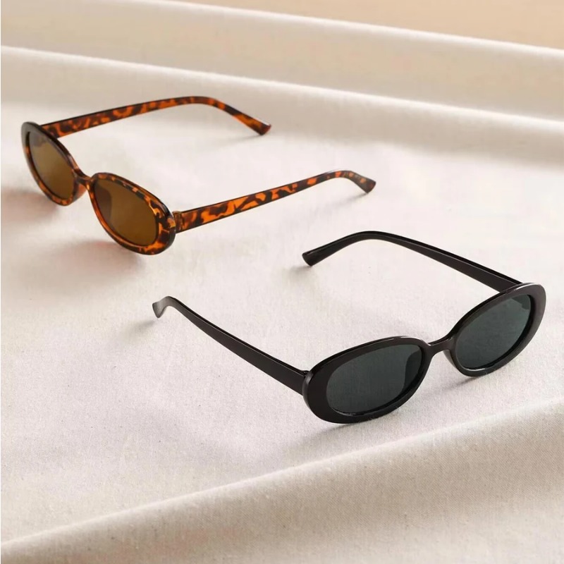 Vintage Oval Sunglasses Women  - Vintage Fashion Images ulasan dan harga