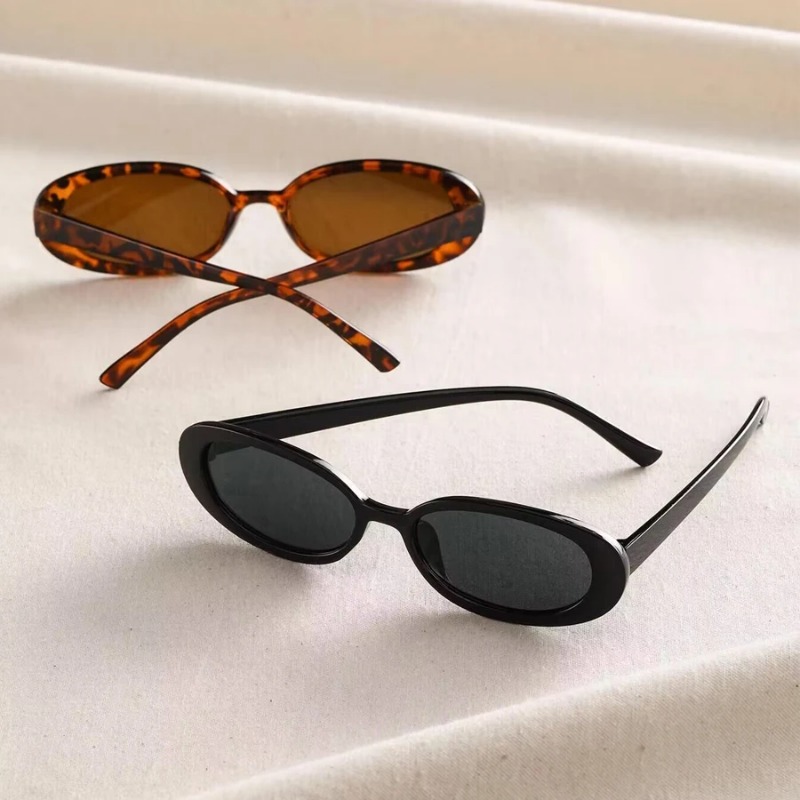 Vintage Oval Sunglasses Women  - Vintage Fashion Images ulasan dan harga