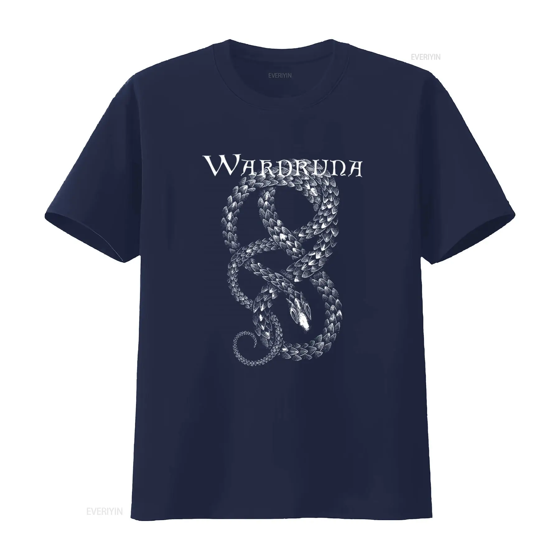Wardruna Black T Shirt with In - Vintage Fashion Enthusiasts ulasan dan harga