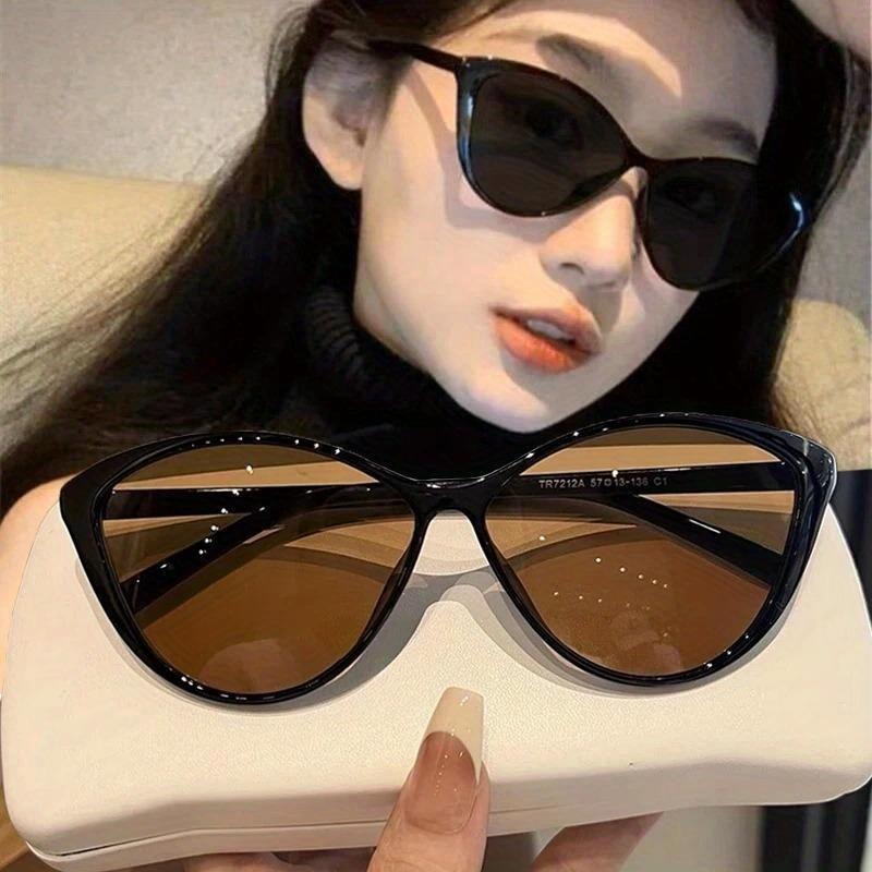 1Pc Retro Frame Cat Eye Sungla - Vintage Fashion Images ulasan dan harga