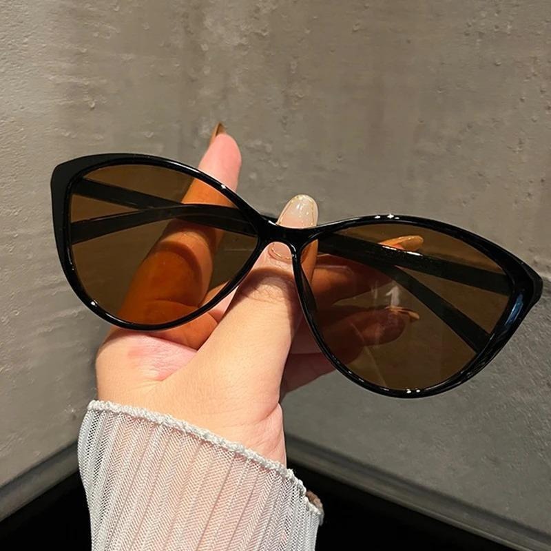 1Pc Retro Frame Cat Eye Sungla - Vintage Fashion Images ulasan dan harga