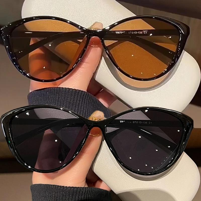 1Pc Retro Frame Cat Eye Sungla - Vintage Fashion Images ulasan dan harga